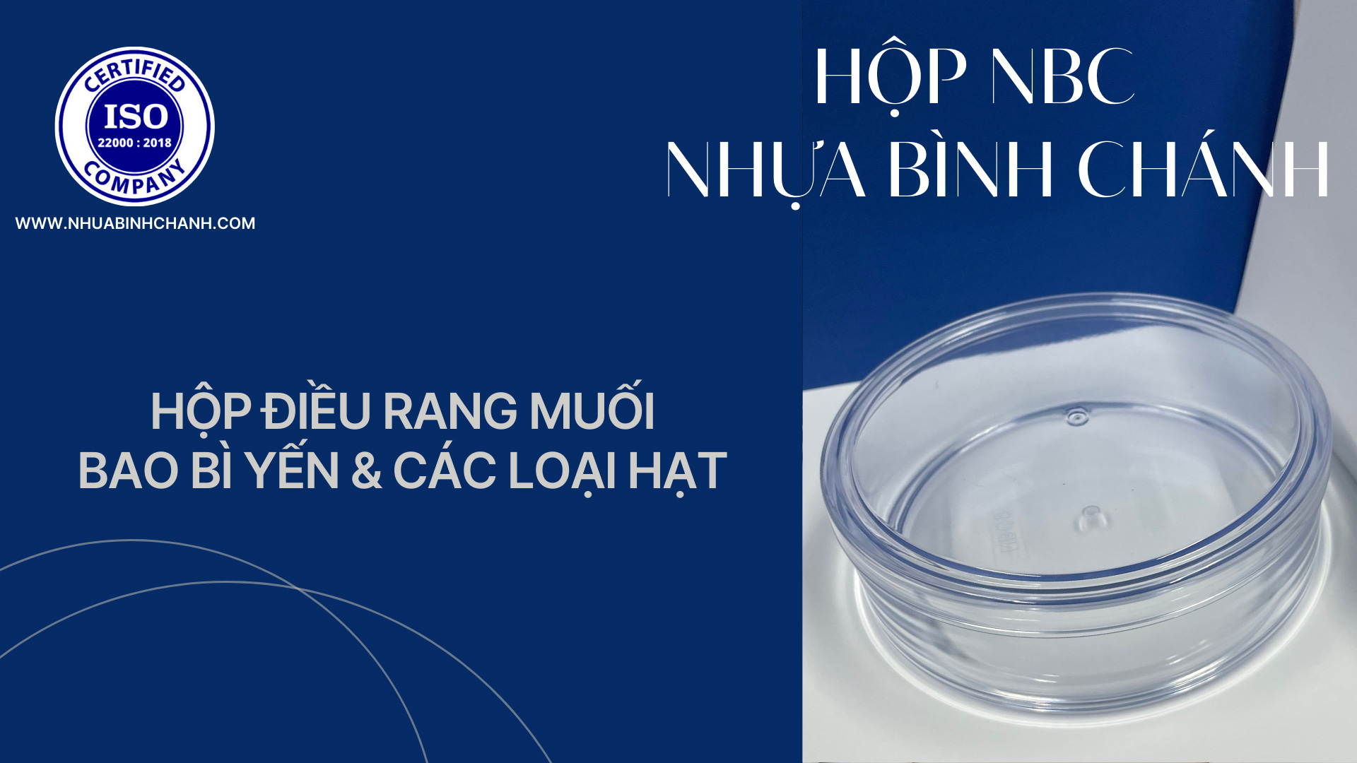 Hộp điều rang muối, Bao bì Yến & Các loại hạt